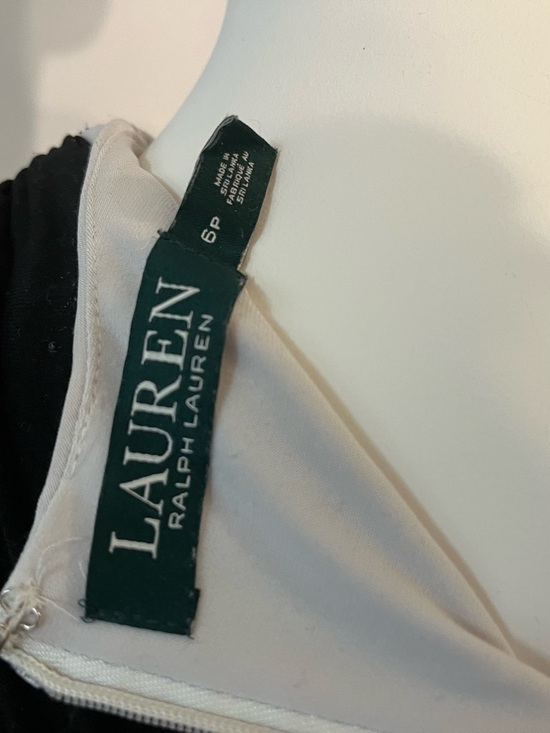 Ralph Lauren Black and White Sleeveless Dress - Picture 8 of 9